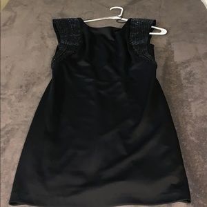 Black cache dress